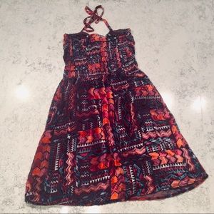 Tucker Velvet Halter Dress - M